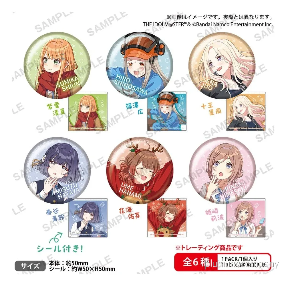 Gakuen Idolmaster Nålmärke vol.4 Box Blind Box Display (8) - Bild 2