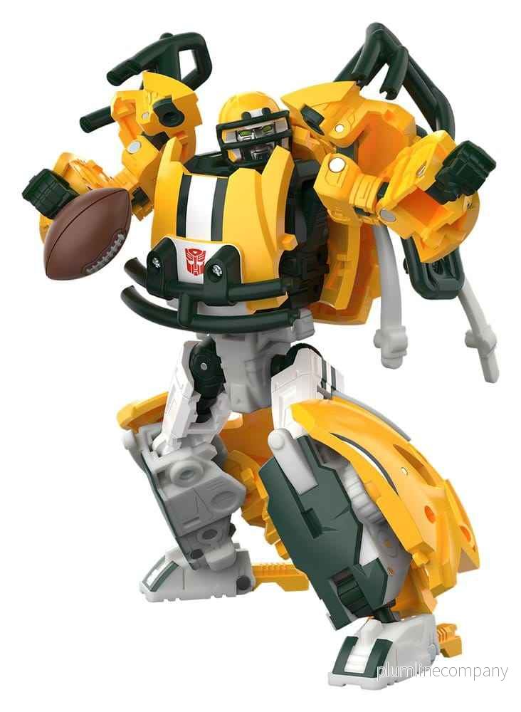 Transformers x NFL Actionfigur Green Bay Packers: Tundra Prime 14 cm Transformers x NFL Actionfigur Green Bay Packers: Tundra Prime 14 cm