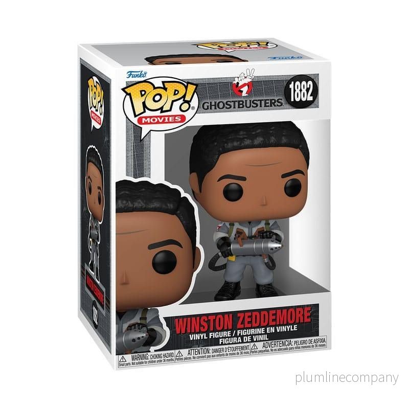 Ghostbusters II POP! Movies Figurer Winston Zeddemore 9 cm - Bild 3