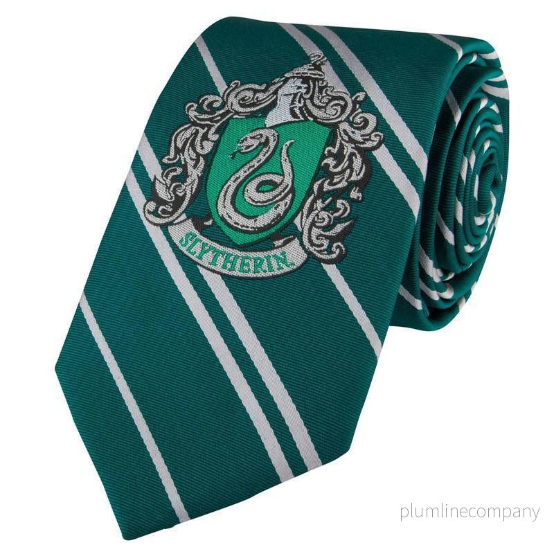 Harry Potter Vävda Slips Slytherin Ny Utgåva Harry Potter Vävda Slips Slytherin Ny Utgåva