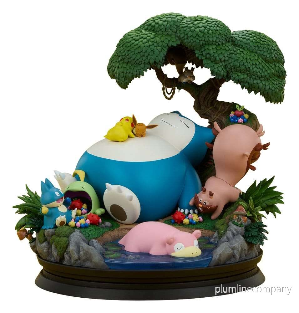 Pokémon Diorama Snorlax 33 cm