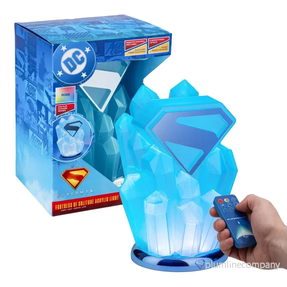 DC Comics Light Superman Fortress of Solitude - Officiell Belysning - Bild 3