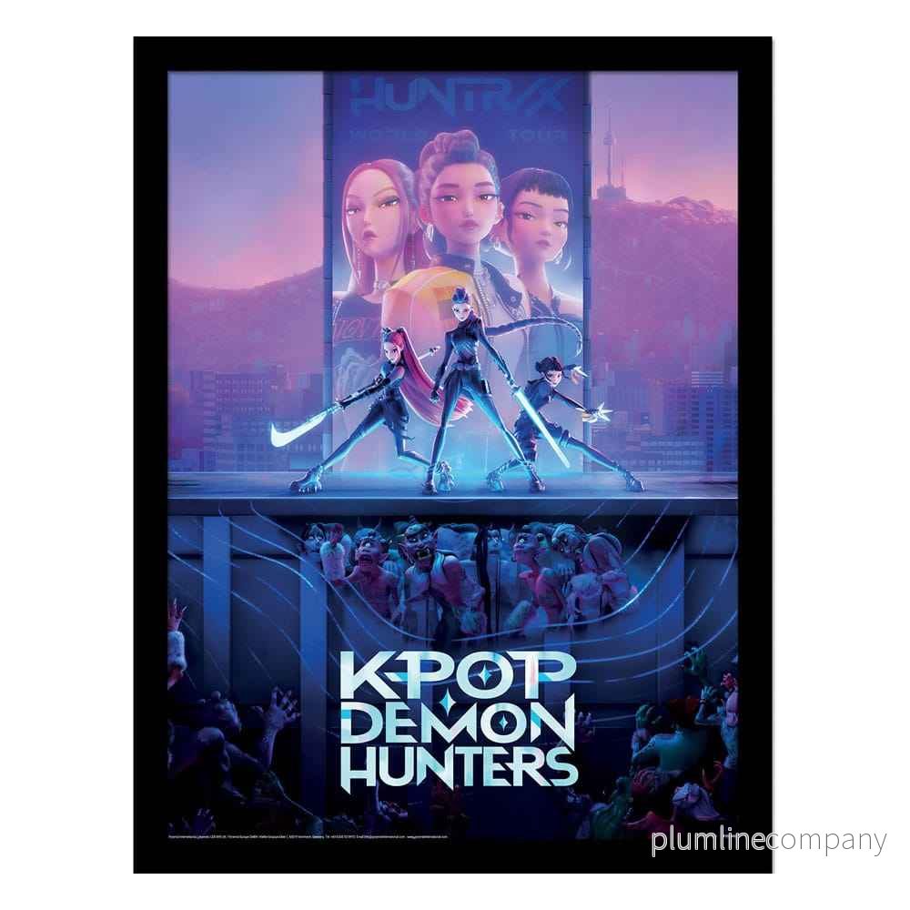 KPop Demon Hunters Samlartryck Inramad Affisch Filmmotiv - Bild 2