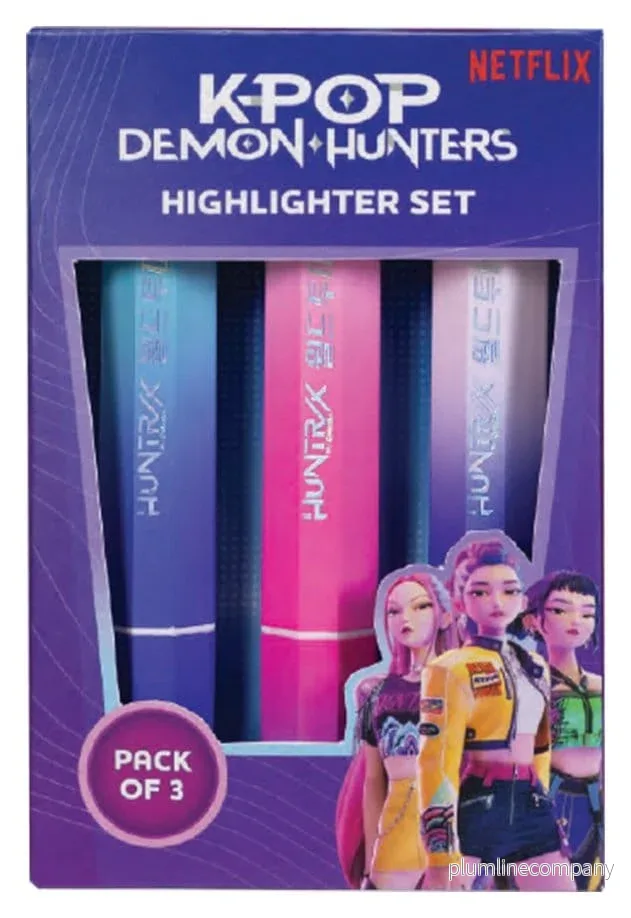 KPop Demon Hunters Highlighters 3-Pack Huntr/x - Bild 2