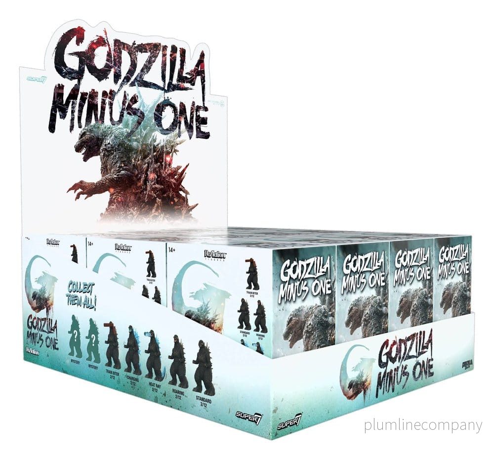 Godzilla Toho (Minus Ett) Actionfigur Blind Box Våg 8 Display (12) Godzilla Toho (Minus Ett) Actionfigur Blind Box Våg 8 Display (12)