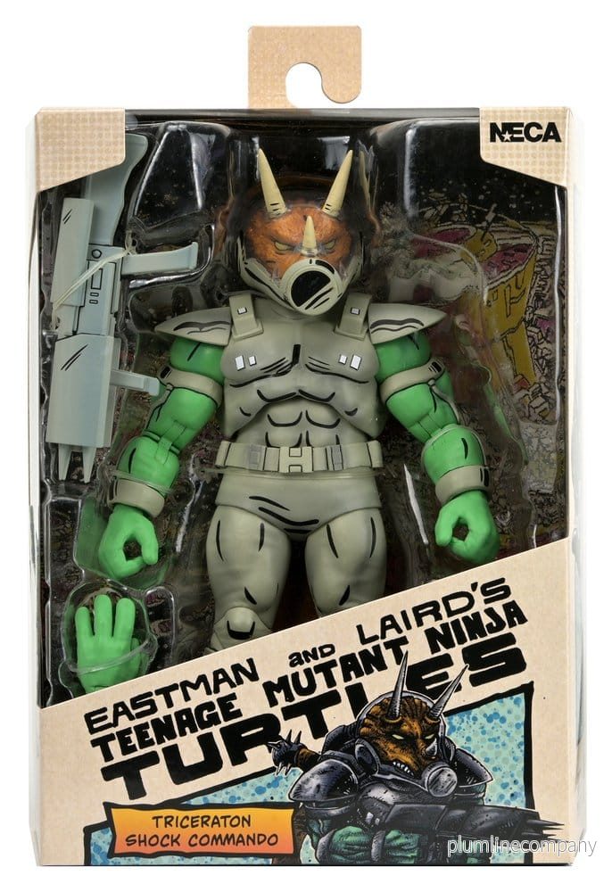 Teenage Mutant Ninja Turtles (Mirage Comics) Actionfigur Shock Commando Triceraton 18 cm - Bild 3