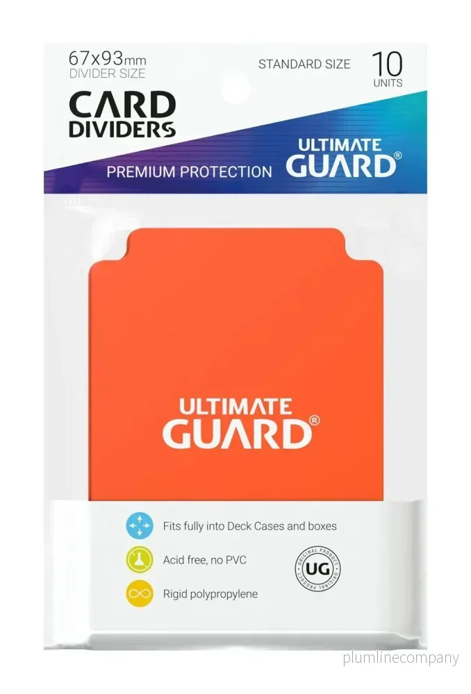Ultimate Guard Kortdelare Standardstorlek (10) - Orange - Bild 3